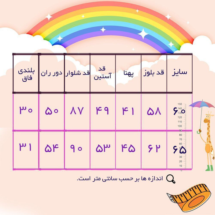 ست پاییزی کودک و نوجوان دو نخ پنبه
