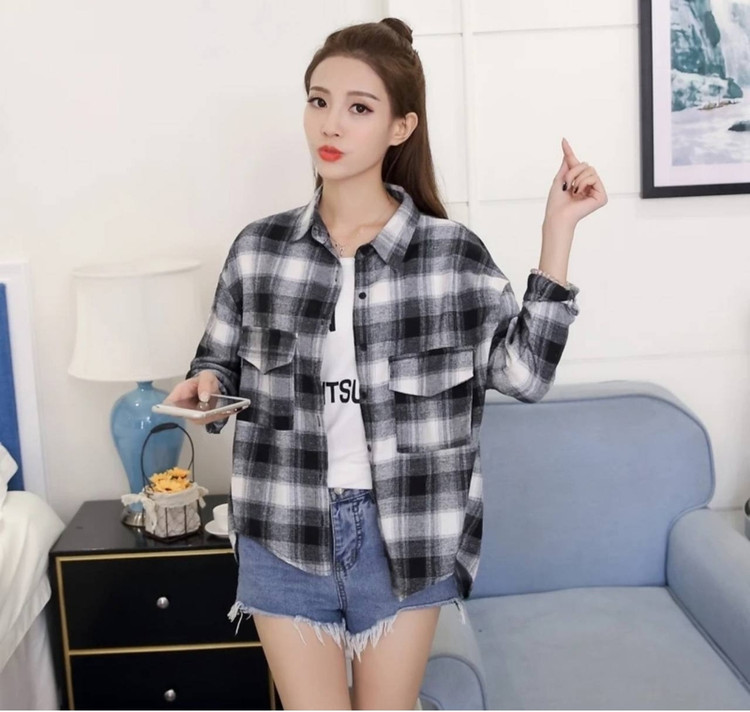 شومیز نوجوان وارداتی نخ پنبه
